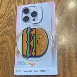 MagSafe Compatible Burger Phone Badge🌺